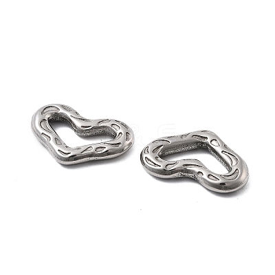 304 Stainless Steel Pendants STAS-V002-08P-1