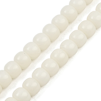 Natural Bodhi Root Beads Strand WOOD-B010-A02-10x8mm-1