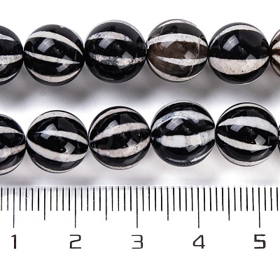 Tibetan Style dZi Beads Strands G-C133-A03-03-1