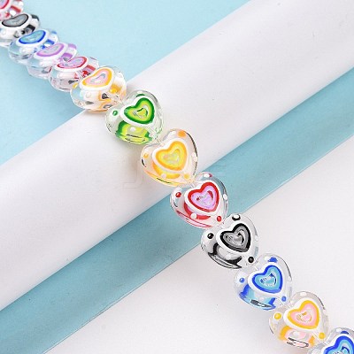 Handmade Lampwork Beads Strands LAMP-E033-04H-1