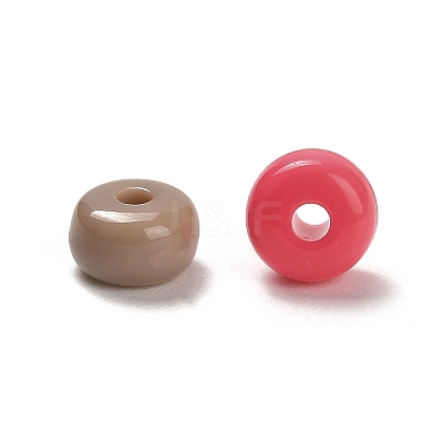 Opaque Acrylic Column Beads SACR-B007-01-1