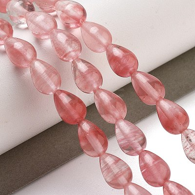 Cherry Quartz Glass Beads Strands G-B106-A01-01-1
