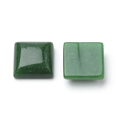 Natural White Jade Cabochons G-Q975-12x12-07-1