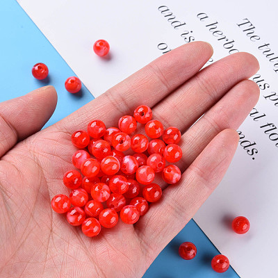 Acrylic Beads MACR-S375-001B-05-1