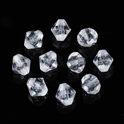 Transparent Acrylic Beads TACR-S158-A01-1