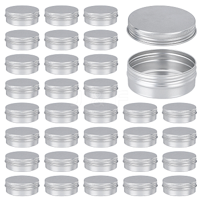 Round Aluminum Packing Boxes CON-WH0112-054-1