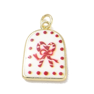 Printed Brass Pendants KK-CBA9B3D-02G-06-1