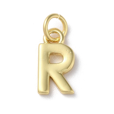 Rack Plating Brass Charms KK-P245-06G-R-1