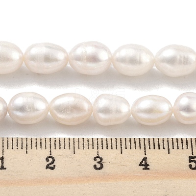 Natural Cultured Freshwater Pearl Beads Strands PEAR-P062-10H-1