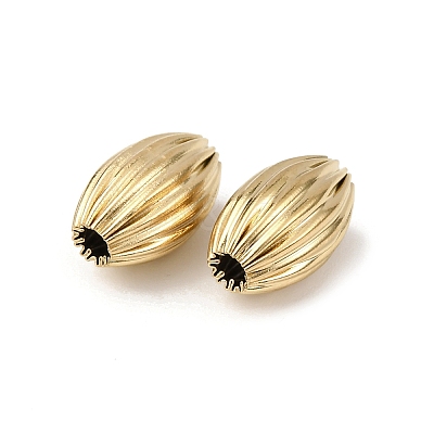Textured 304 Stainless Steel Beads STAS-I358-11G-05-1