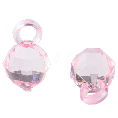 Transparent Acrylic Pendants MACR-S373-125-B01-1