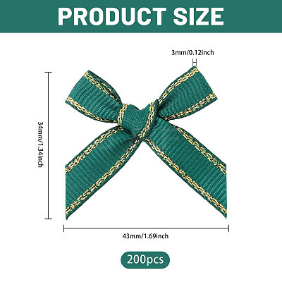 200Pcs Polyester Handmade Woven Costume Accessories DIY-CA0008-09-1