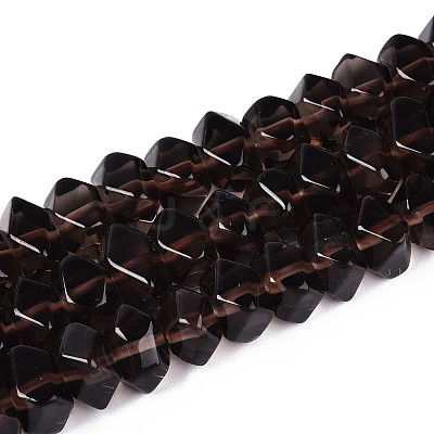 Natural Ice Obsidian Beads Strands G-D091-A26-1