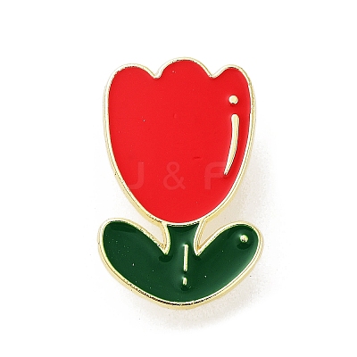 Golden Alloy Brooches JEWB-C032-03C-G-1