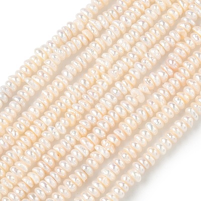 Natural Cultured Freshwater Pearl Beads Strands PEAR-C004-05-1