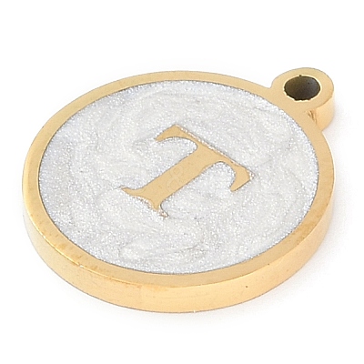 Ion Plating(IP) 201 Stainless Steel Pendants STAS-K288-02G-T-1