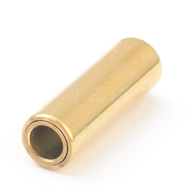 Ion Plating(IP) 304 Stainless Steel Magnetic Clasps STAS-O148-09D-G-1
