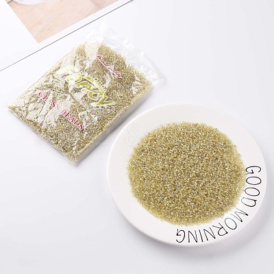 Round Glass Seed Beads SEED-A007-3mm-162-1