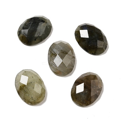 Natural Labradorite Cabochons G-B032-B01-04-1