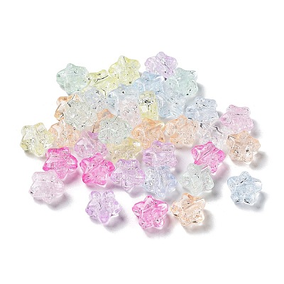 Transparent Acrylic Beads X-OACR-Z013-36-1