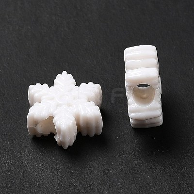 Opaque Acrylic Beads X-MACR-J123-07-1