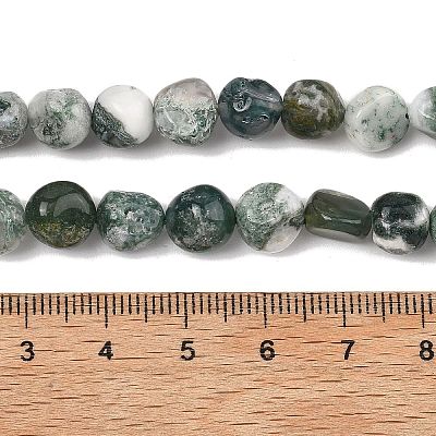 Natural Tree Agate Beads Strands G-D362-A02-1