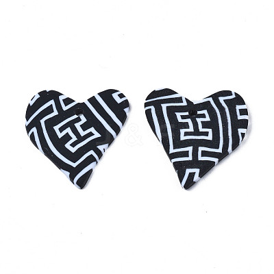 Handmade Polymer Clay Pendants CLAY-N010-045A-1