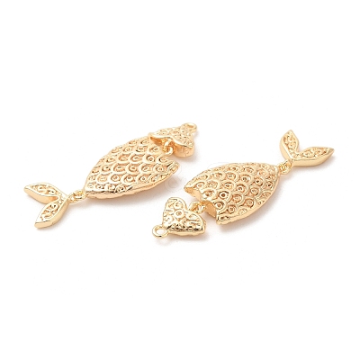 Brass Pendants X-KK-G468-21G-1