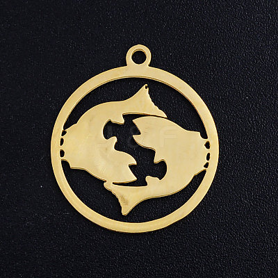 201 Stainless Steel Pendants STAS-S105-JN363-12-1