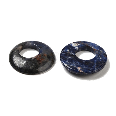 Natural Sodalite Pendants G-T122-76L-1