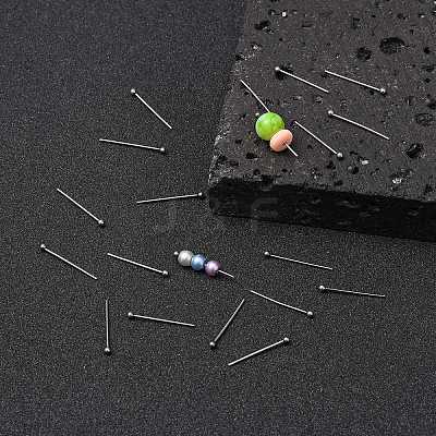 Tarnish Resistant 304 Stainless Steel Ball Head pins LS-STAS-R015-20mm-1