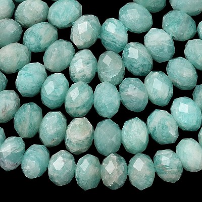 Natural Amazonite Bead Strands G-D344-A29-1