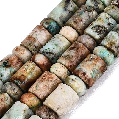 Natural Chrysocolla and Lapis Lazuli Beads Strands G-Q616-09I-1