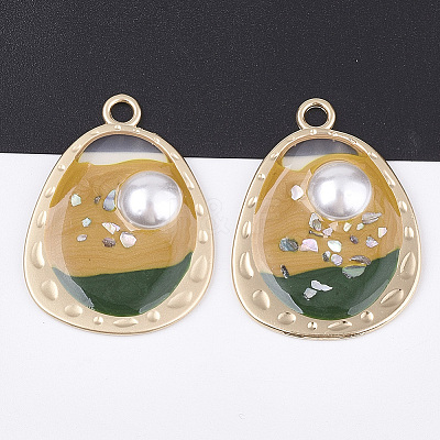 Epoxy Resin Pendants RESI-S365-60A-1