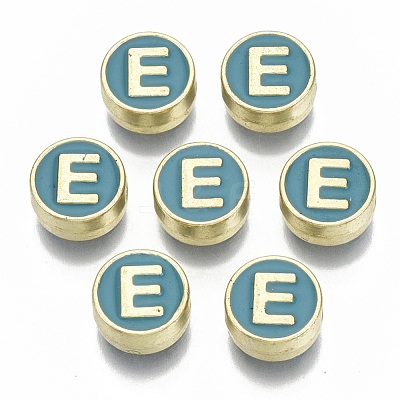 Alloy Enamel Beads X-ENAM-S122-028E-NR-1