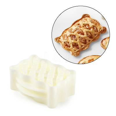 Plastic Classic Mini Press Apple Pie Molds LS-DIY-NH0008-01C-1