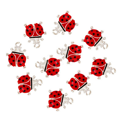 Alloy Enamel Pendants ENAM-AR0001-70-1