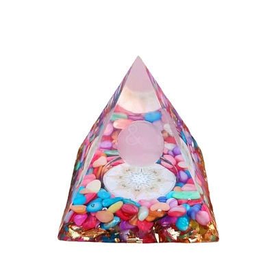 Orgonite Pyramid Resin Energy Generators PW-WG50D47-01-1