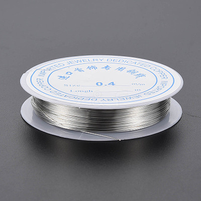 Round Copper Jewelry Wire X-CWIR-S002-0.4mm-01-1