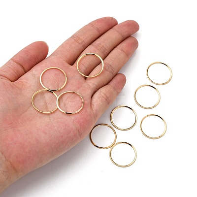 201 Stainless Steel Linking Rings X-STAS-F192-001G-01-1