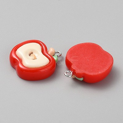 Opaque Resin Pendants CRES-CJC0011-004A-P-1