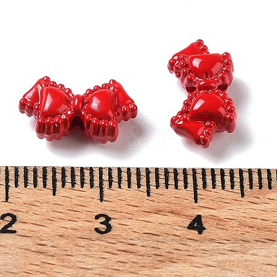 Spray Painted Alloy Bead X-PALLOY-H134-44-1