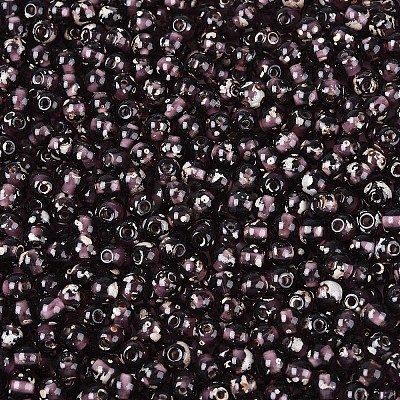 Picasso Baking Paint Glass Seed Beads SEED-N007-35K-1