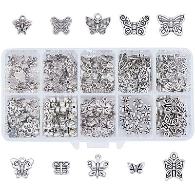 Tibetan Style Alloy Charms PALLOY-PH0012-31-1