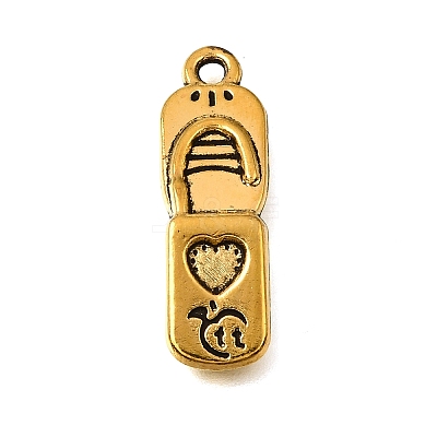 Tibetan Style Alloy Pendants AL-CBA991B-05AG-1