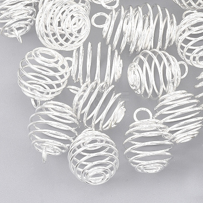 Iron Wire Pendants IFIN-Q125-02C-S-1