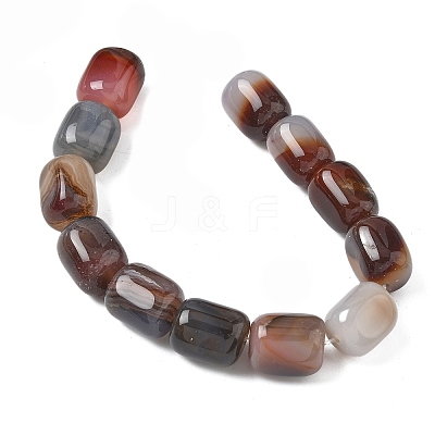 Natural Agate Beads Strands G-H295-F01-16-1
