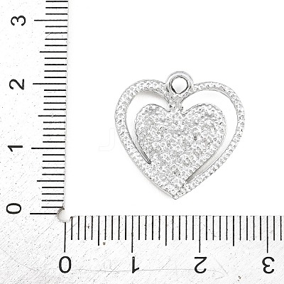 Alloy Rhinestone Pendants RB-CBA332B-07E-P-1