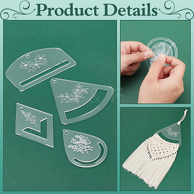 Acrylic Sewing Tool DIY-PH0028-45B-1