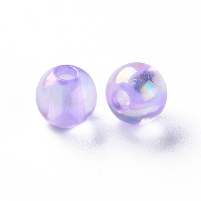 Transparent Acrylic Beads MACR-S370-B6mm-746-1